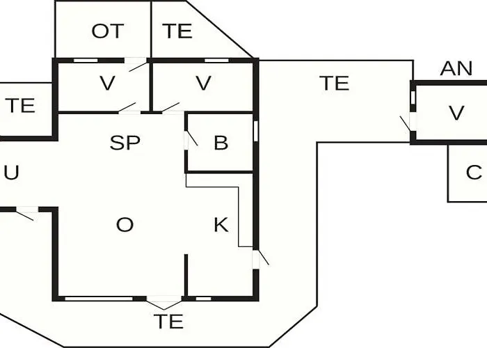 6 Person In Hojslev-by Traum Prázdninový dům *